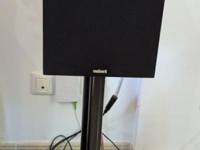 1 Paar Nubert nuBox 383 Hi-Fi Lautsprecher Spitzenklasse mit Ständern wie neu! NP 500,-