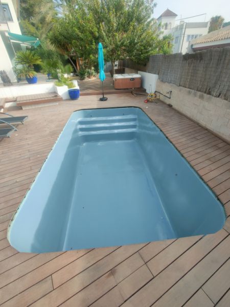 1 x pool coating in grey