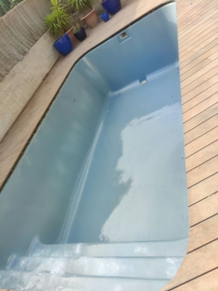 1 x pool coating in grey