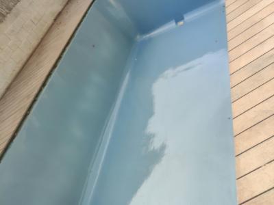 1 x pool coating in grey