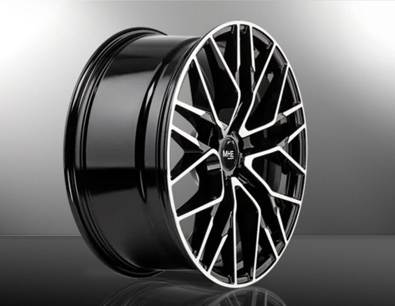 10+11x 22 Zoll Felgen schwarz Front poliert Mercedes GLE+ Coupe 63AMG F Felgencenter Oberberg