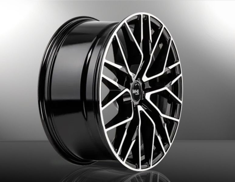 10+11x 22 Zoll Felgen schwarz Front poliert Mercedes GLE+ Coupe 63AMG F Felgencenter Oberberg