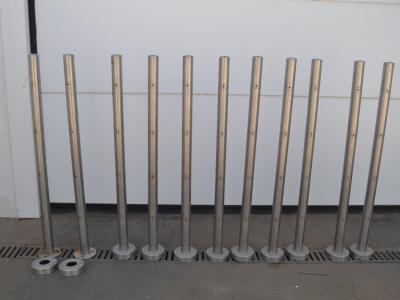 11 Stainless Steel Post Railing Railing for Floor Mounting