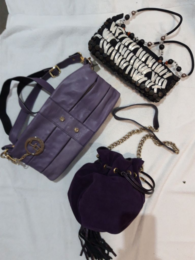 12 used/new women's handbags