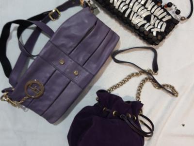 12 used/new women's handbags