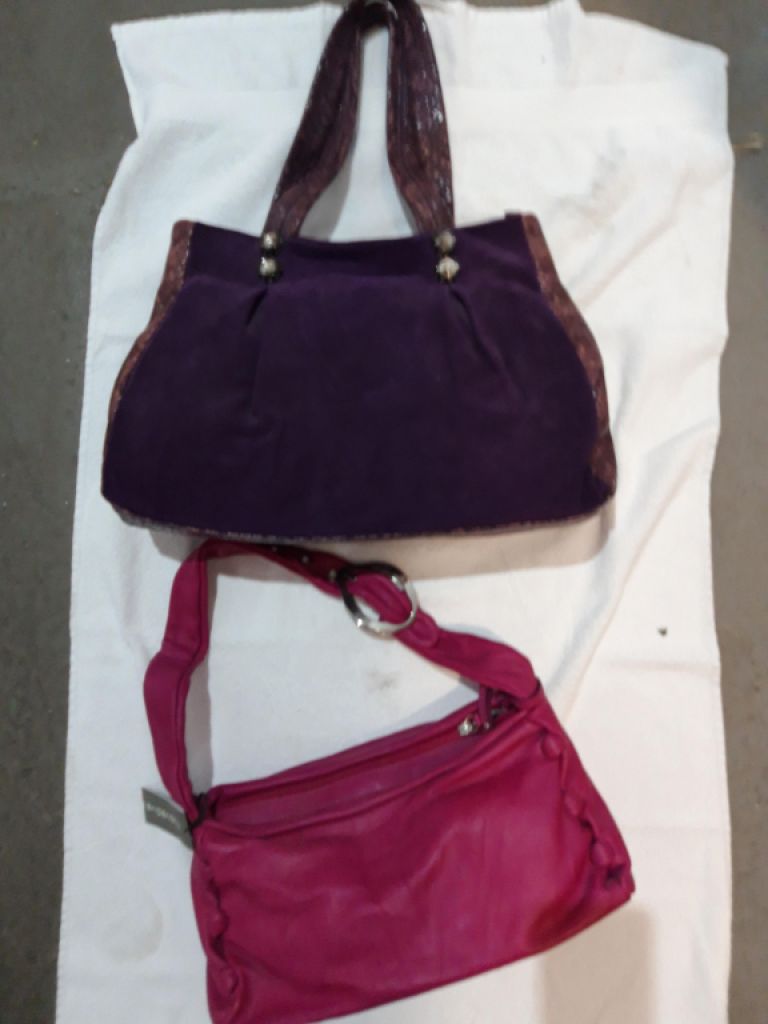 12 used/new women's handbags
