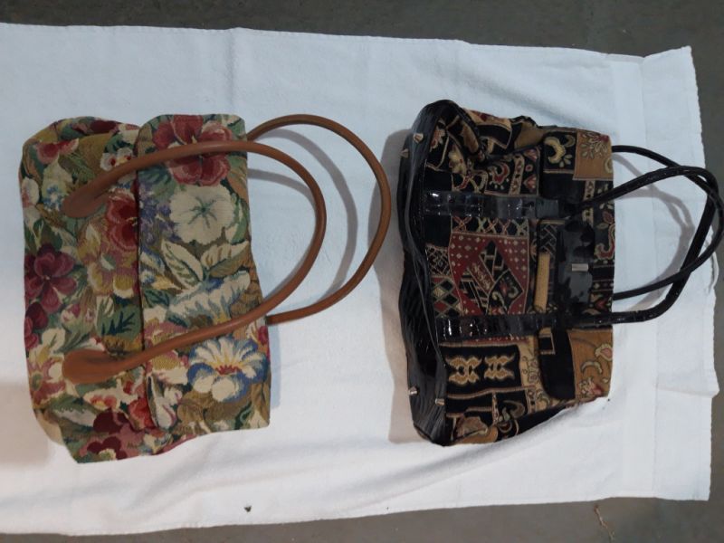 12 used/new women's handbags