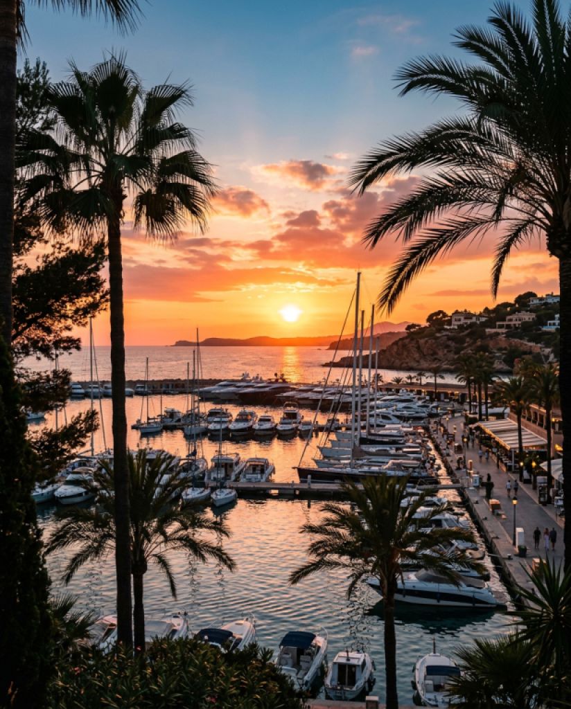 12m Boots Liegeplatz Puerto Portals Mallorca