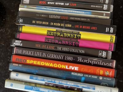 15 originale Musik Dvds zu verkaufen