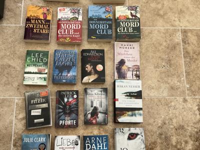 18 deutsche Krimis / Thriller zum Tausch !!!