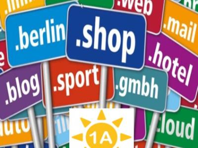 1A TLD Domains abzugeben !