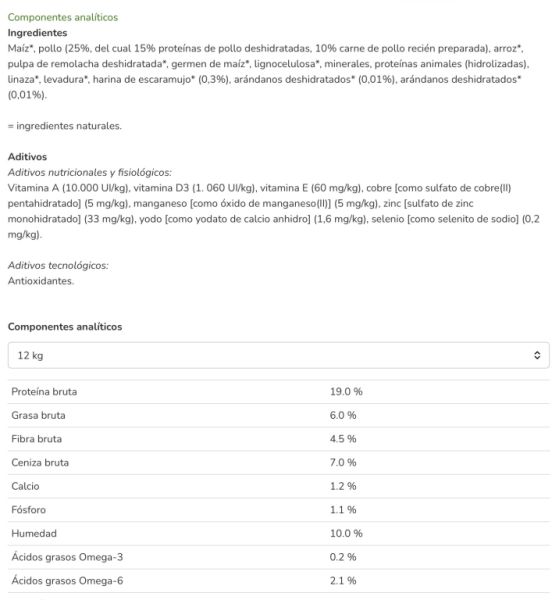 1x Swedish dog food in original packaging 12 Kg with receipt