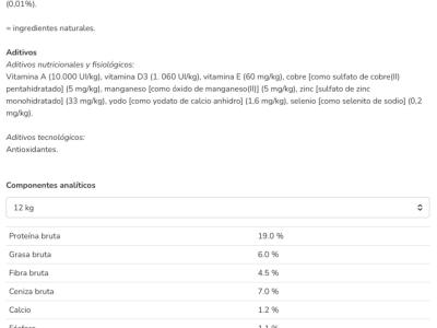 1x Swedish dog food in original packaging 12 Kg with receipt