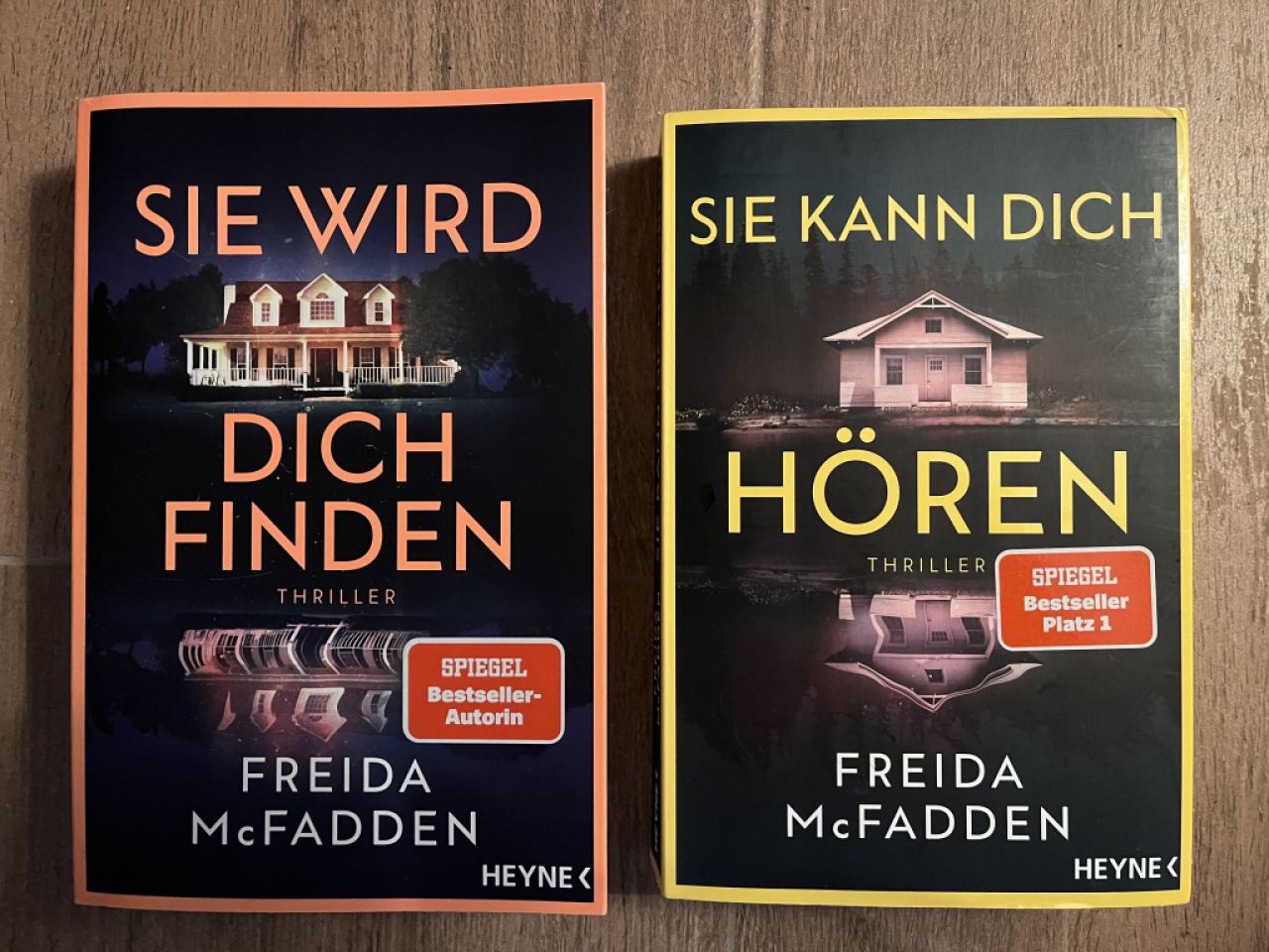 2 libros de Freida McFadden