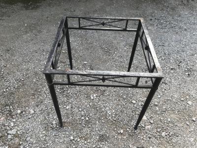 2 iron tables antique
