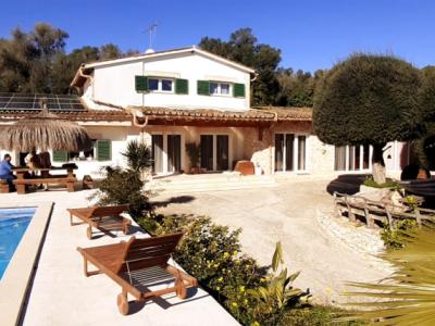 2 Etagenfinca mit sep Apartment, Pool und Ölzentralheizung bei Porreres --- F 164