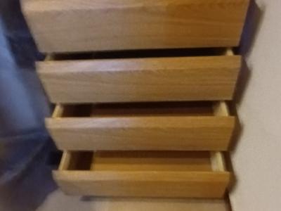 2 light brown chests of drawers for sale