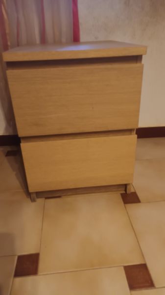 2 light brown chests of drawers for sale