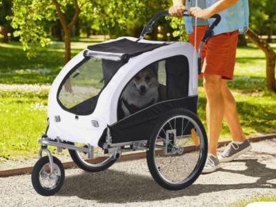 2-in-1 dog trailer / bike trailer