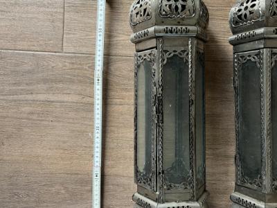 2 orientalische Hängelampen