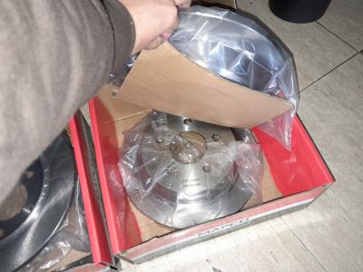 2 paquetes de 2x discos de freno para el eje trasero, MAPCO 25990 para JEEP Wrangler y Cherokee