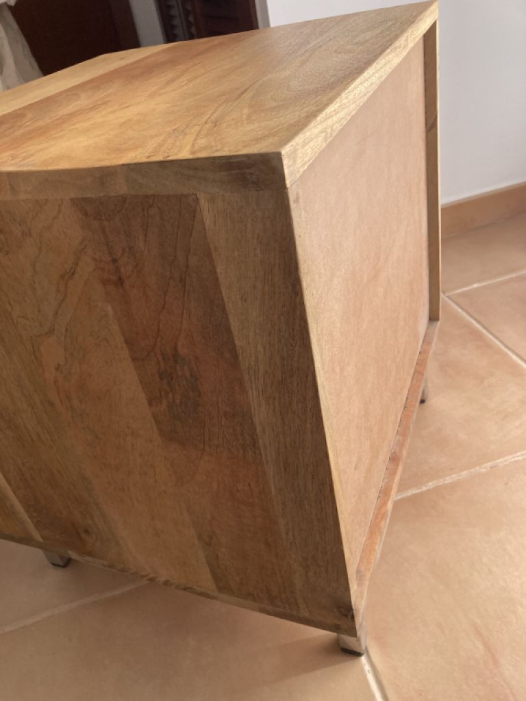 2 beautiful solid wood nightstands for sale