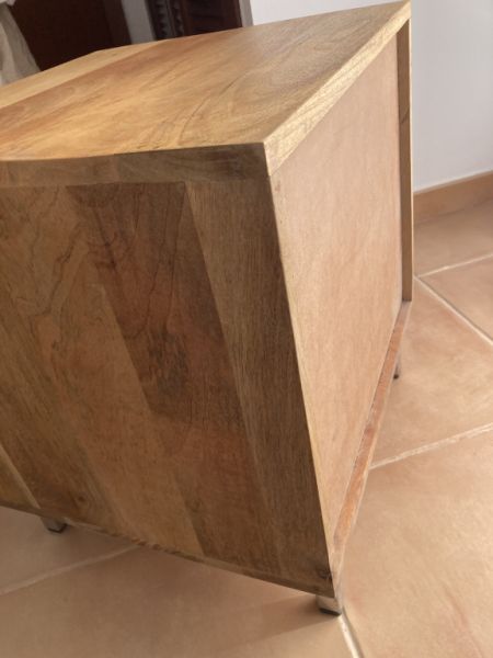 2 beautiful solid wood nightstands for sale