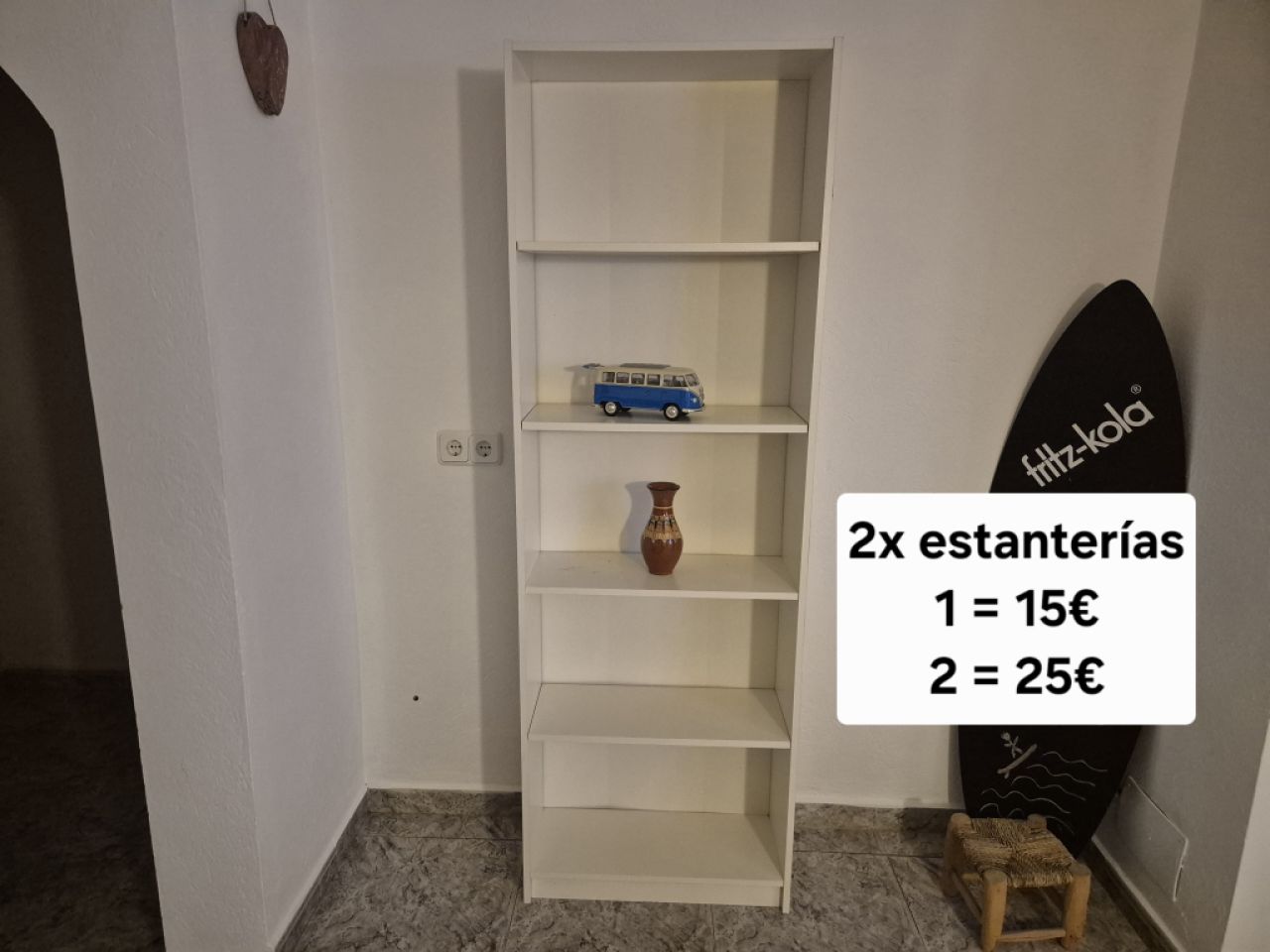 2 weiß Billy Regale