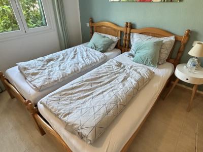 2 x 90 x 190 cm Betten Massiv Holz