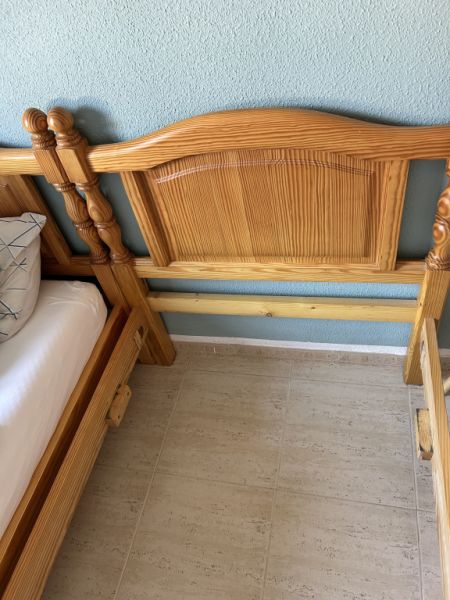 2 x 90 x 190 cm Betten Massiv Holz