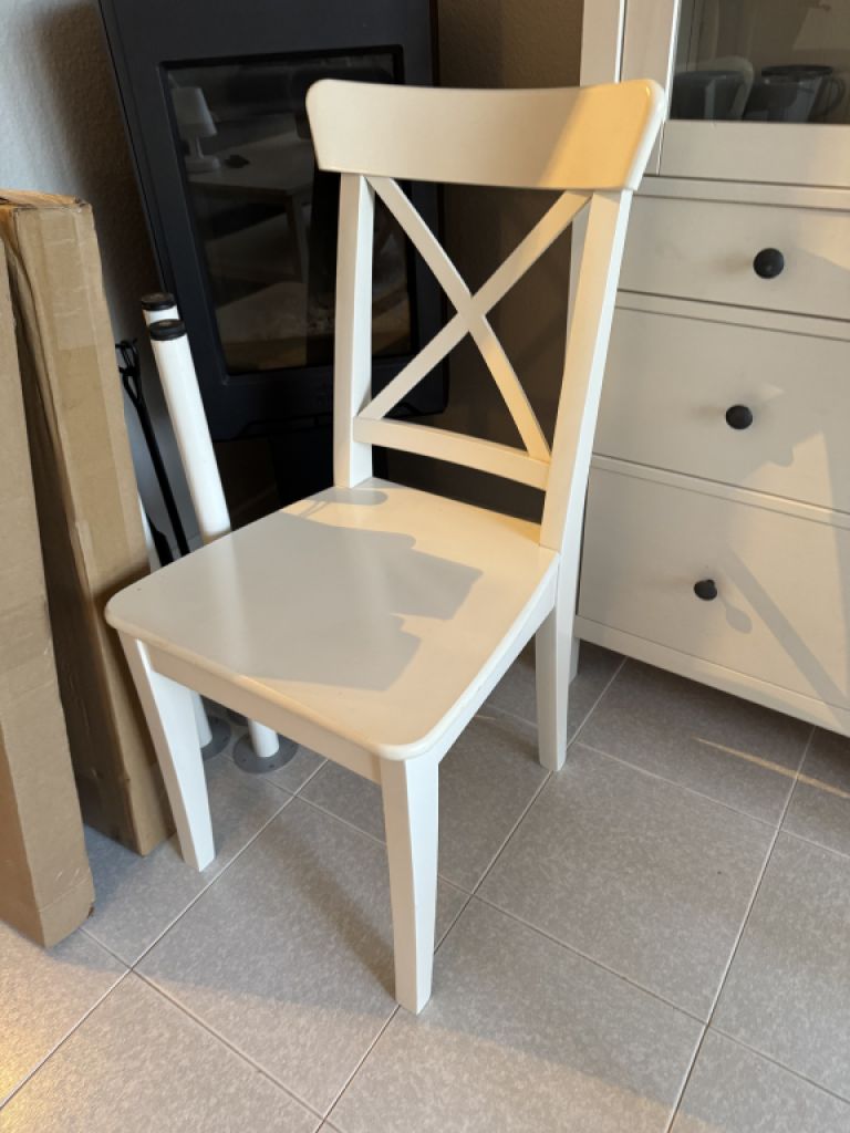 2 x IKEA chairs Rosentorp