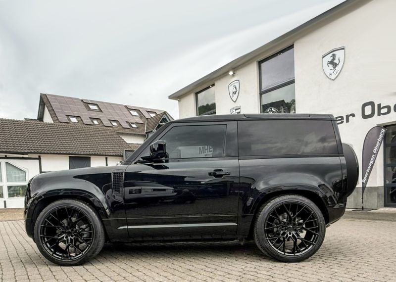 23 Zoll 5x112 ET51 Alufelgen MATT BLACK für Range Rover, Mercedes, BMW uvm