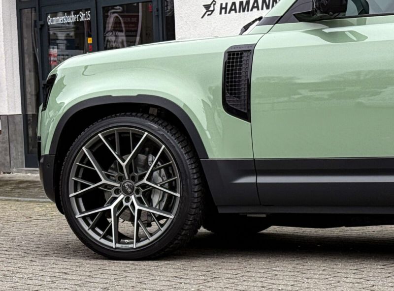 23 Zoll 5x112 ET51 Alufelgen MATT BLACK für Range Rover, Mercedes, BMW uvm