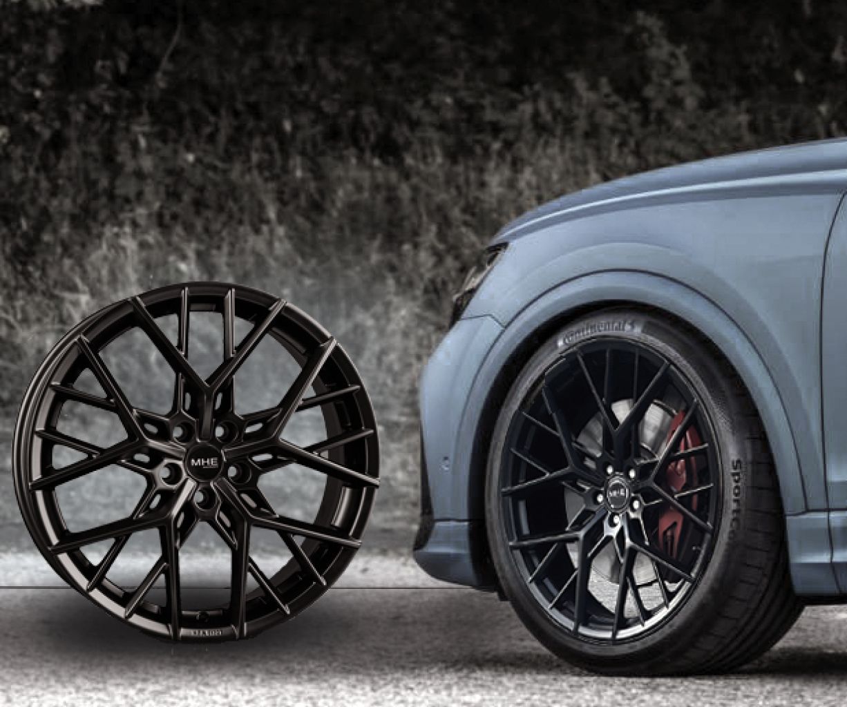 23 Zoll Alufelgen Felgen Audi Q7 SQ7 Q8 SQ8 RSQ8 Mercedes GLE Coupe AMG BMW X5 X6 M