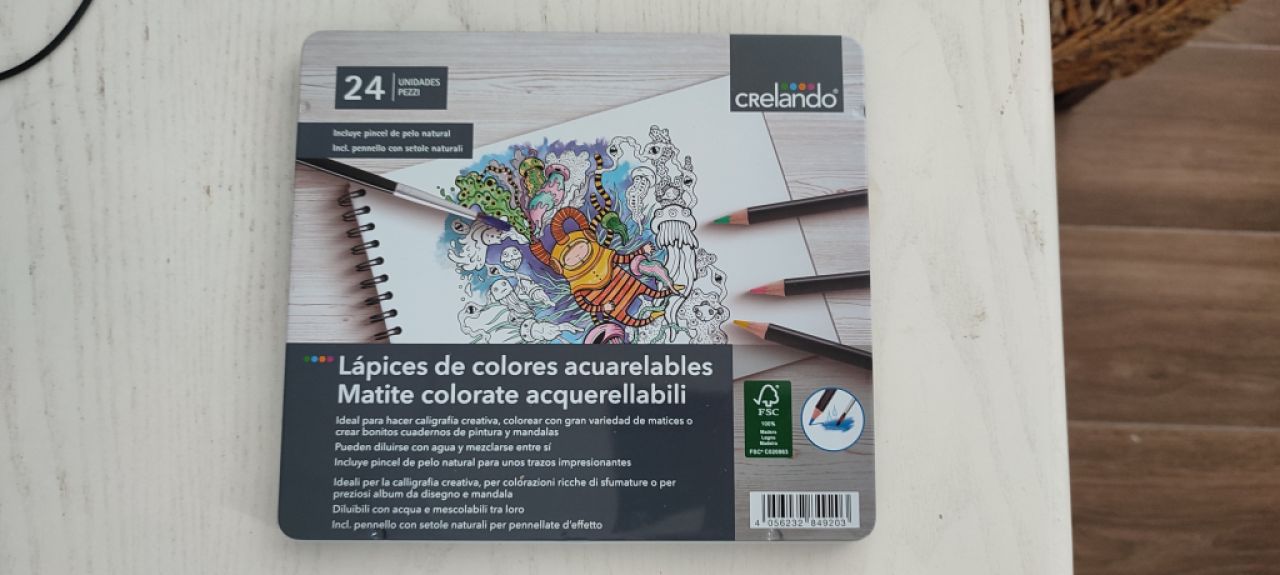 24 Watercolor Pencils Crelando