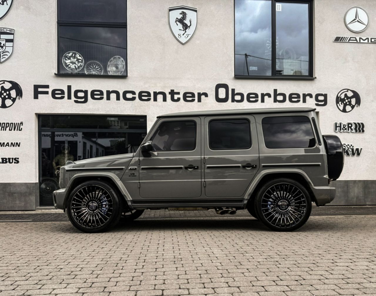 24 Zoll Komplettradsatz Alufelgen Reifen Mercedes G Klasse incl. 64 AMG