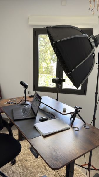 2x Standup Desk 160x70 (elektronisch) mit Office Stuhl