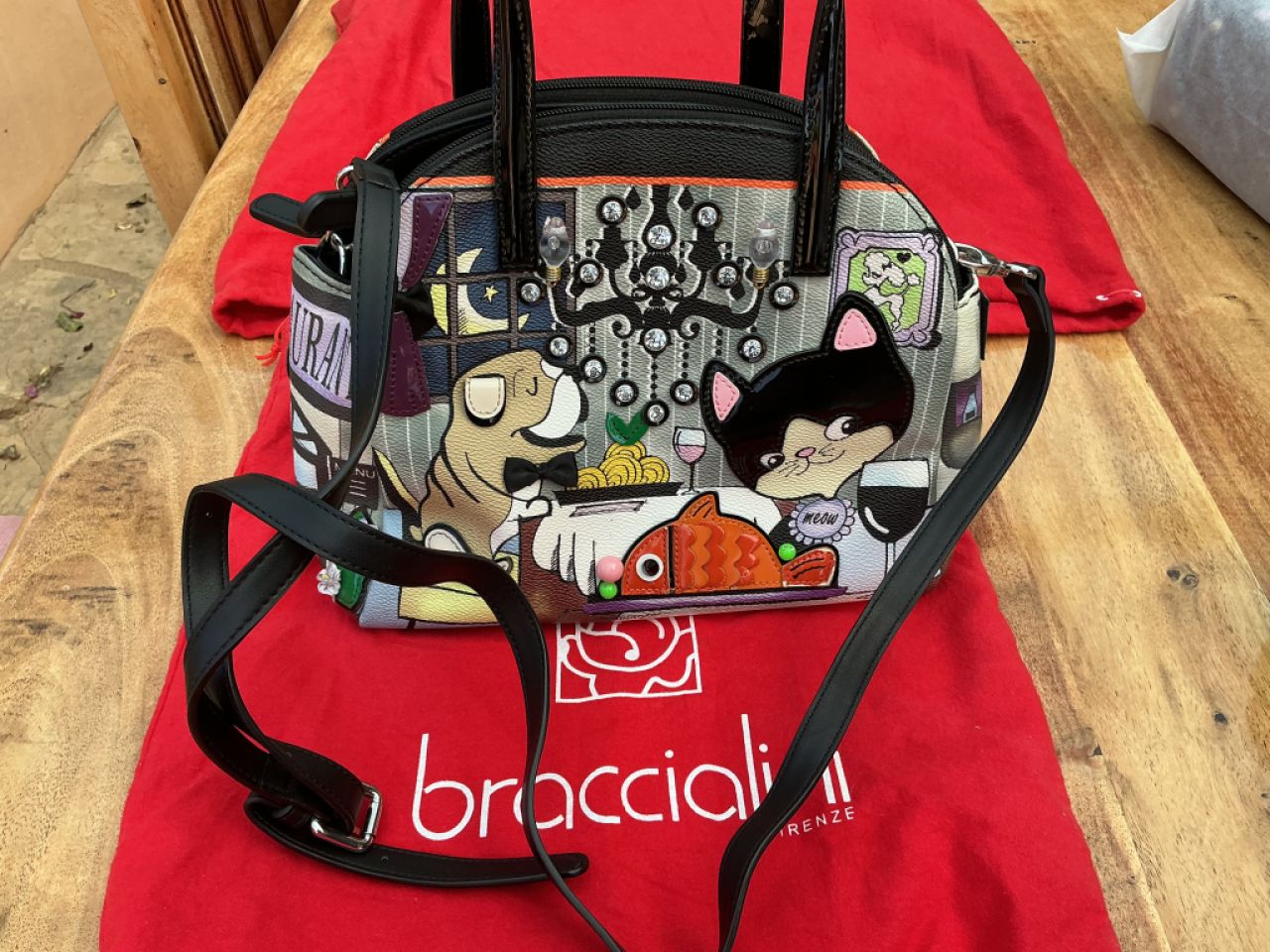 3 bolsos de Braccialini Italia