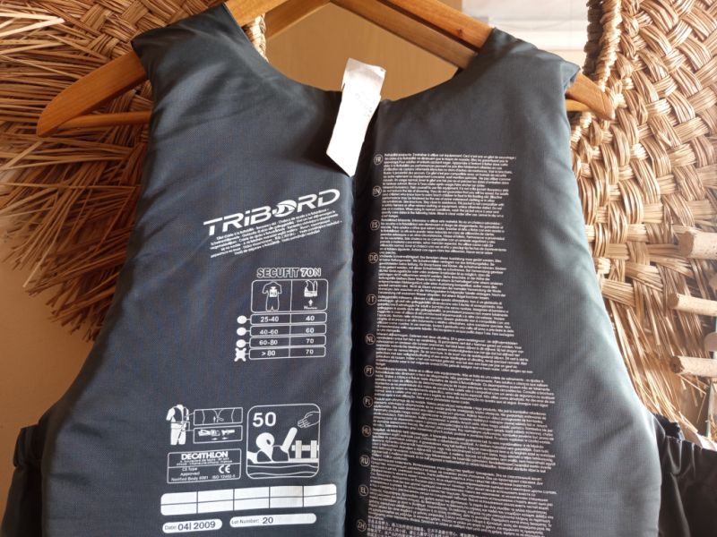 3 chalecos salvavidas para adultos