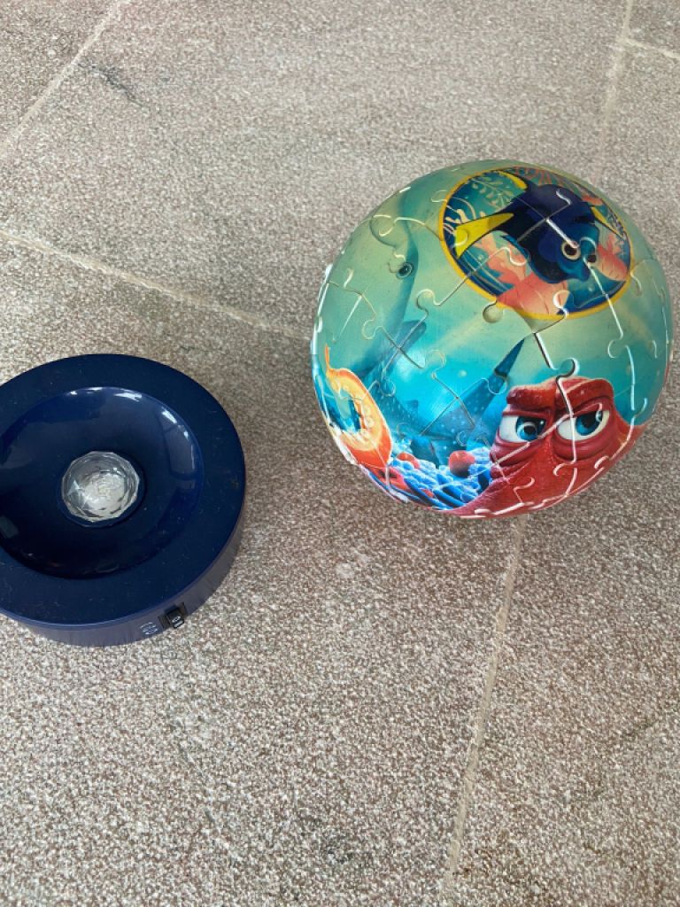 3d Ravensburger puzzle night light.