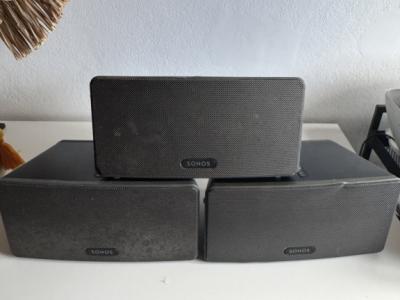 3x Sonos Play 3 Lautsprecher wifi
