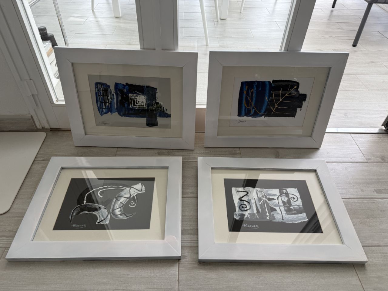 4 Dekorative Bilder 40,-Euro