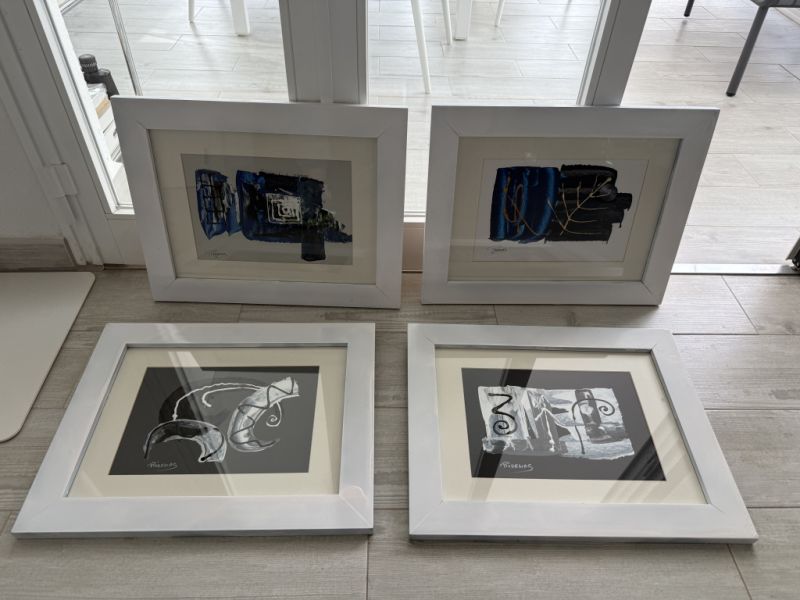 4 Dekorative Bilder 40,-Euro