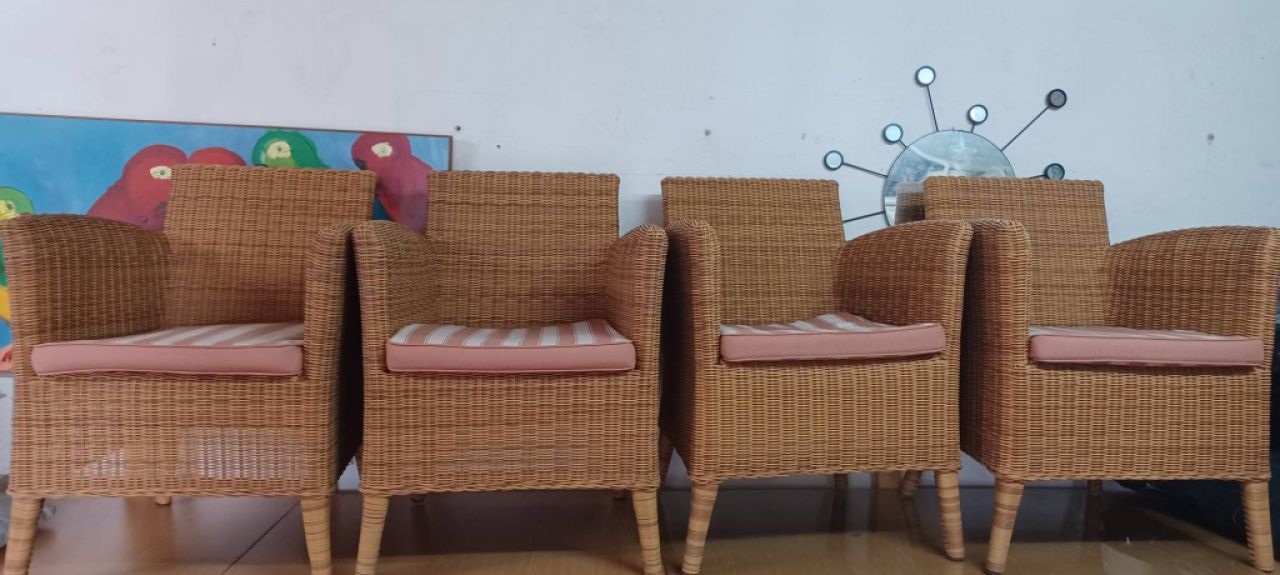 4 Garten-Sessel Point.