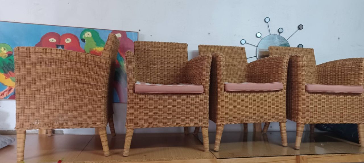 4 Garten-Sessel Point.