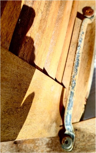 4 sillas de jardín de respaldo alto de teca,