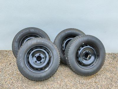 4 neumáticos nuevos con llantas de acero para furgoneta o autocaravana calidad profesional top