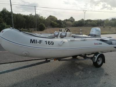 4m Inflatable Boat Rib Outboard Honda 30hp incl. Trailer