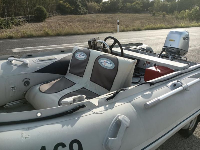 4m Inflatable Boat Rib Outboard Honda 30hp incl. Trailer