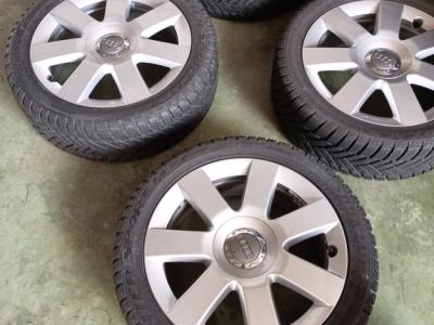 4x Audi TT Speedline 17inch llantas completas bolt circle 5x100
